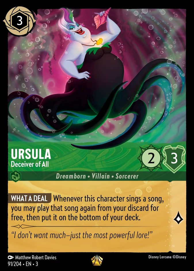 Ursula - Deceiver of All, Into the Inklands 91/204
