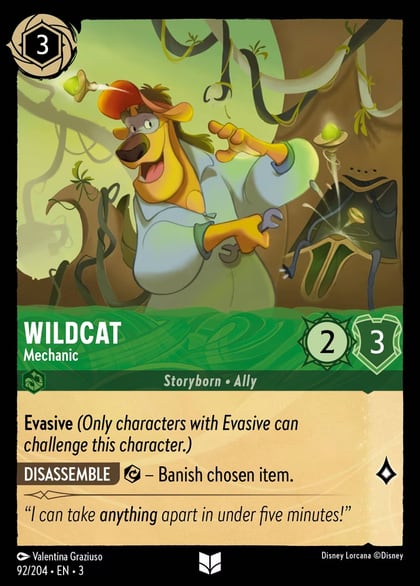 Wildcat - Mechanic, Into the Inklands 92/204