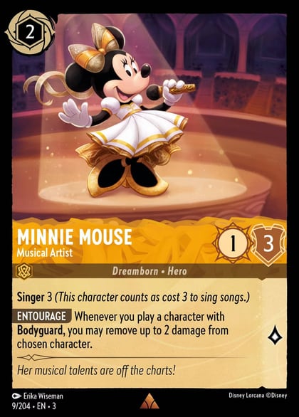 Minnie Mouse - Musical Artist, Into the Inklands 9/204