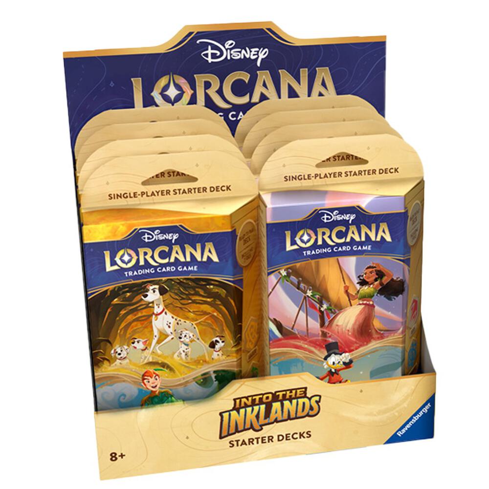 Disney Lorcana: Into the Inklands Starter Deck Display, Into the Inklands P531525