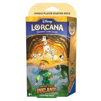 Disney Lorcana: Into the Inklands Starter Deck (Amber & Emerald), Into the Inklands P531526