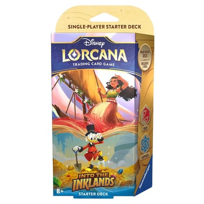 Disney Lorcana: Into the Inklands Starter Deck (Ruby & Sapphire), Into the Inklands P531527