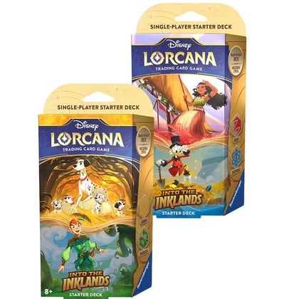 Disney Lorcana: Into the Inklands Starter Deck [Set of 2], Into the Inklands P531529
