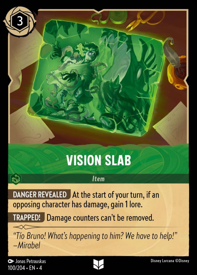 Vision Slab, Ursula's Return 100/204