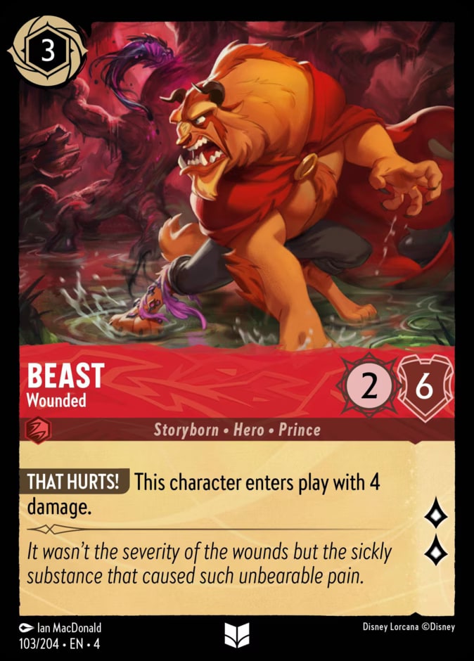 Beast - Wounded, Ursula's Return 103/204