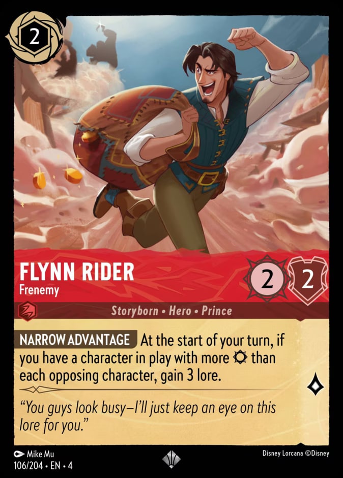 Flynn Rider - Frenemy, Ursula's Return 106/204