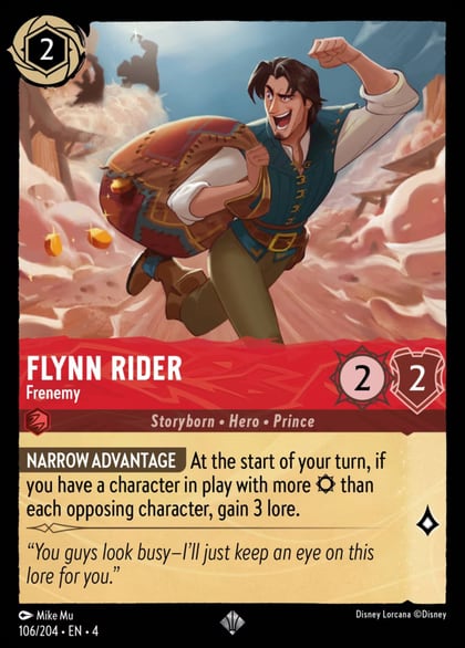 Flynn Rider - Frenemy, Ursula's Return 106/204