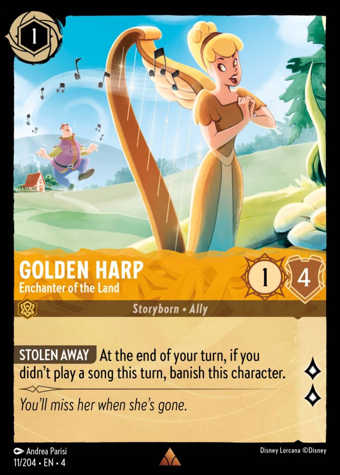 Golden Harp - Enchanter of the Land, Ursula's Return 11/204