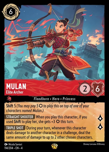 Mulan - Elite Archer, Ursula's Return 114/204