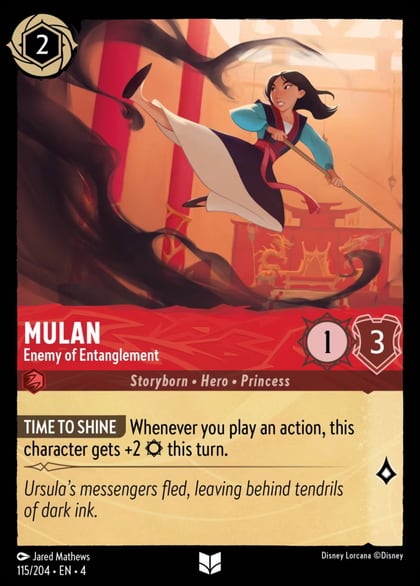 Mulan - Enemy of Entanglement, Ursula's Return 115/204