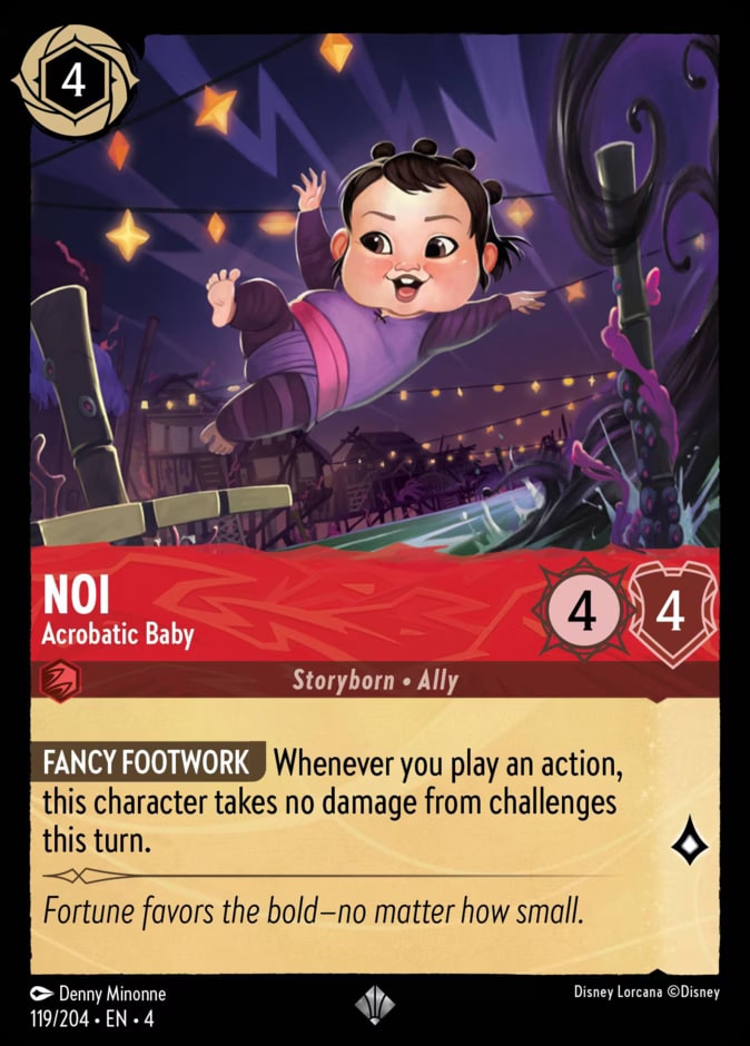 Noi - Acrobatic Baby, Ursula's Return 119/204