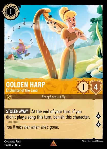 Golden Harp - Enchanter of the Land, Ursula's Return 11/204