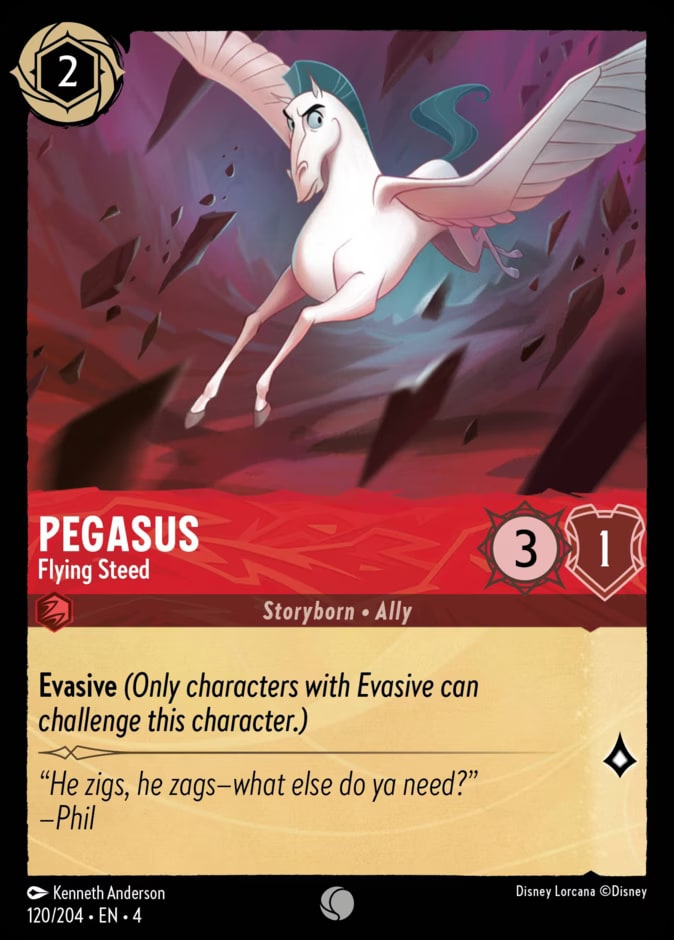 Pegasus - Flying Steed, Ursula's Return 120/204