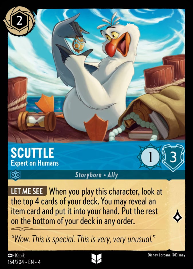 Scuttle - Expert on Humans, Ursula's Return 154/204