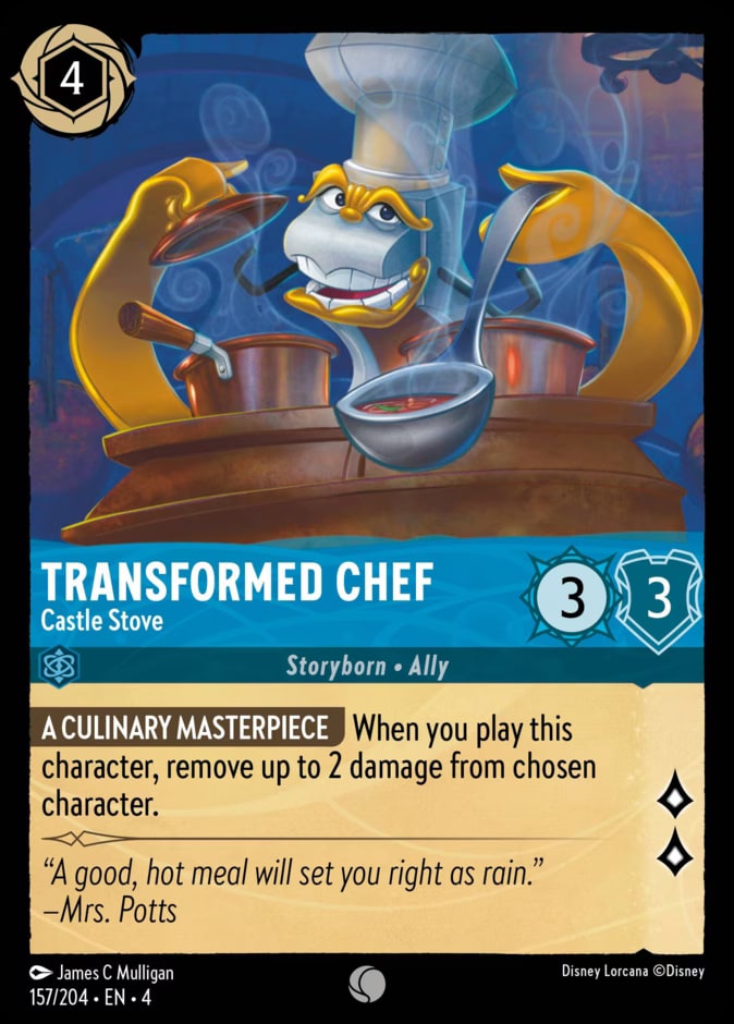Transformed Chef - Castle Stove, Ursula's Return 157/204