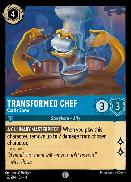 Transformed Chef - Castle Stove, Ursula's Return 157/204