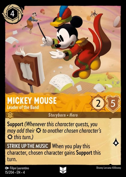 Mickey Mouse - Leader of the Band, Ursula's Return 15/204