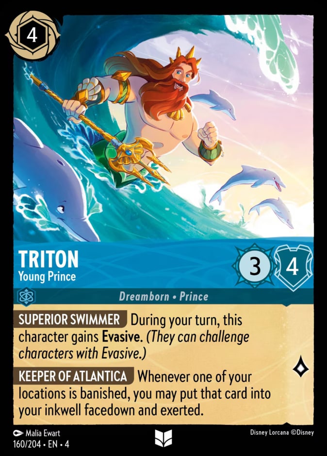 Triton - Young Prince, Ursula's Return 160/204