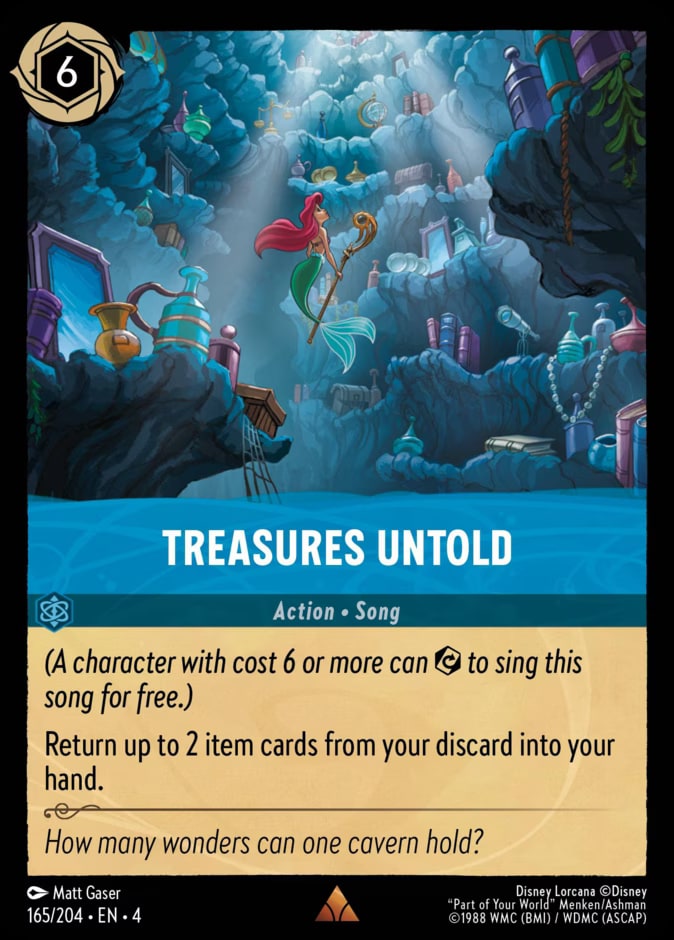 Treasures Untold, Ursula's Return 165/204