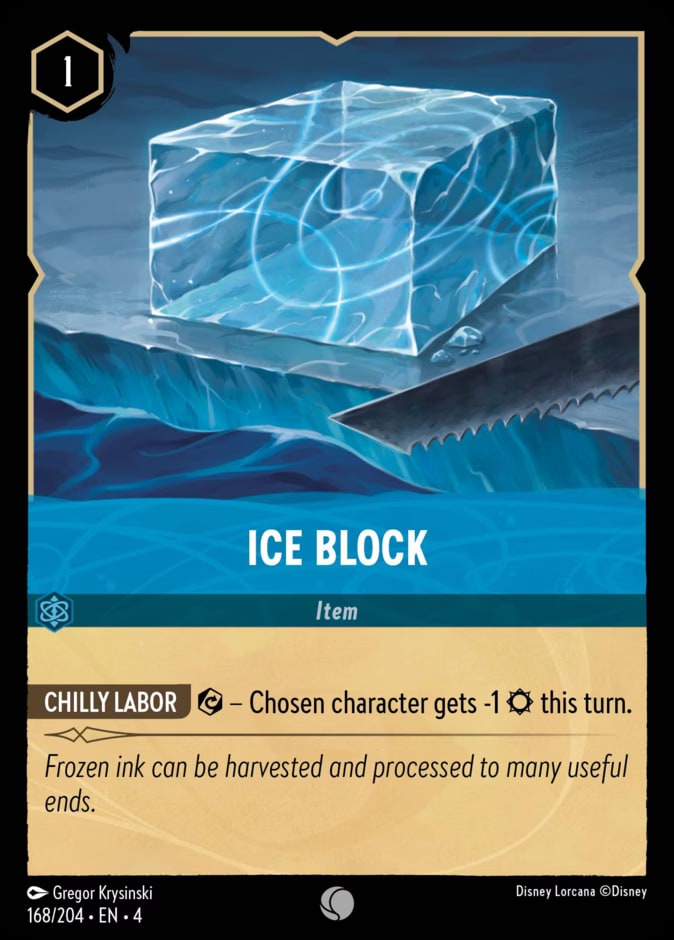 Ice Block, Ursula's Return 168/204