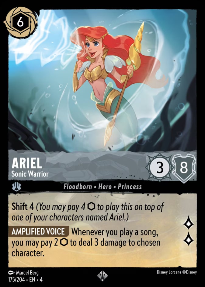 Ariel - Sonic Warrior, Ursula's Return 175/204
