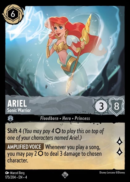 Ariel - Sonic Warrior, Ursula's Return 175/204
