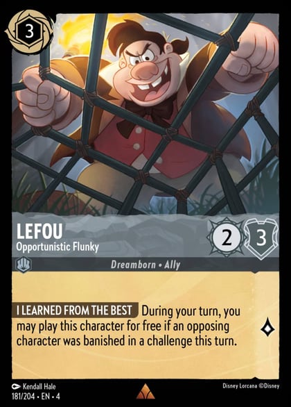 LeFou - Opportunistic Flunky, Ursula's Return 181/204