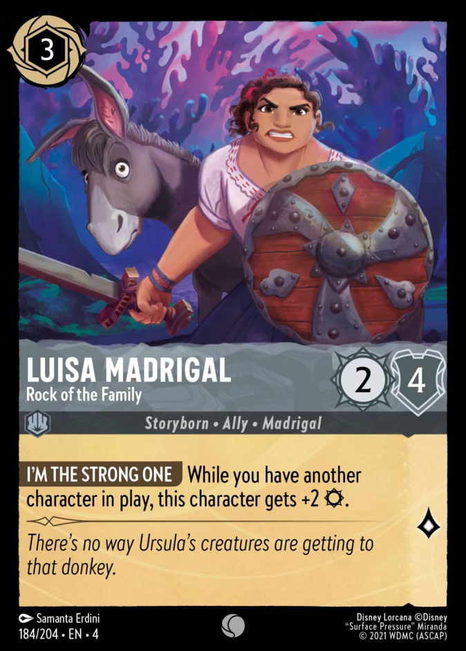 Luisa Madrigal - Rock of the Family, Ursula's Return 184/204