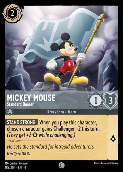 Mickey Mouse - Standard Bearer, Ursula's Return 188/204