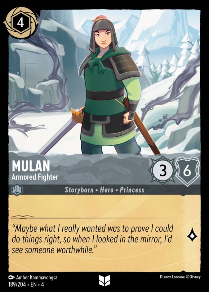Mulan - Armored Fighter, Ursula's Return 189/204