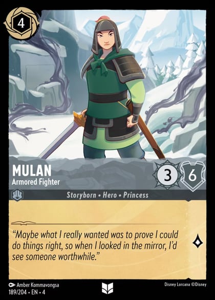 Mulan - Armored Fighter, Ursula's Return 189/204