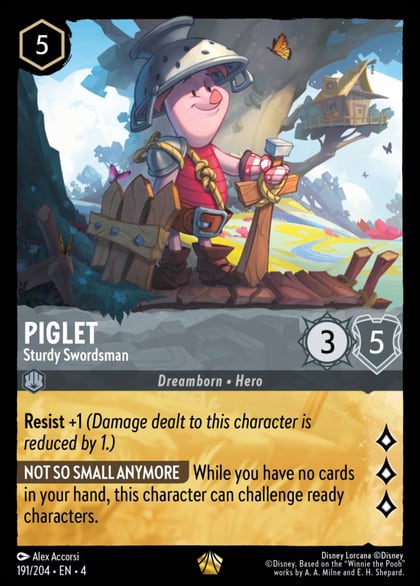 Piglet - Sturdy Swordsman, Ursula's Return 191/204