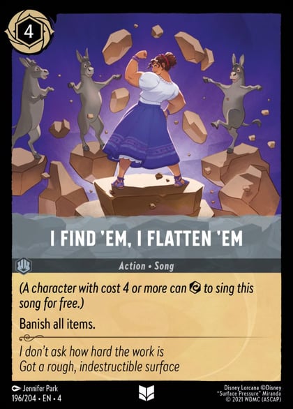 I Find 'Em, I Flatten 'Em, Ursula's Return 196/204