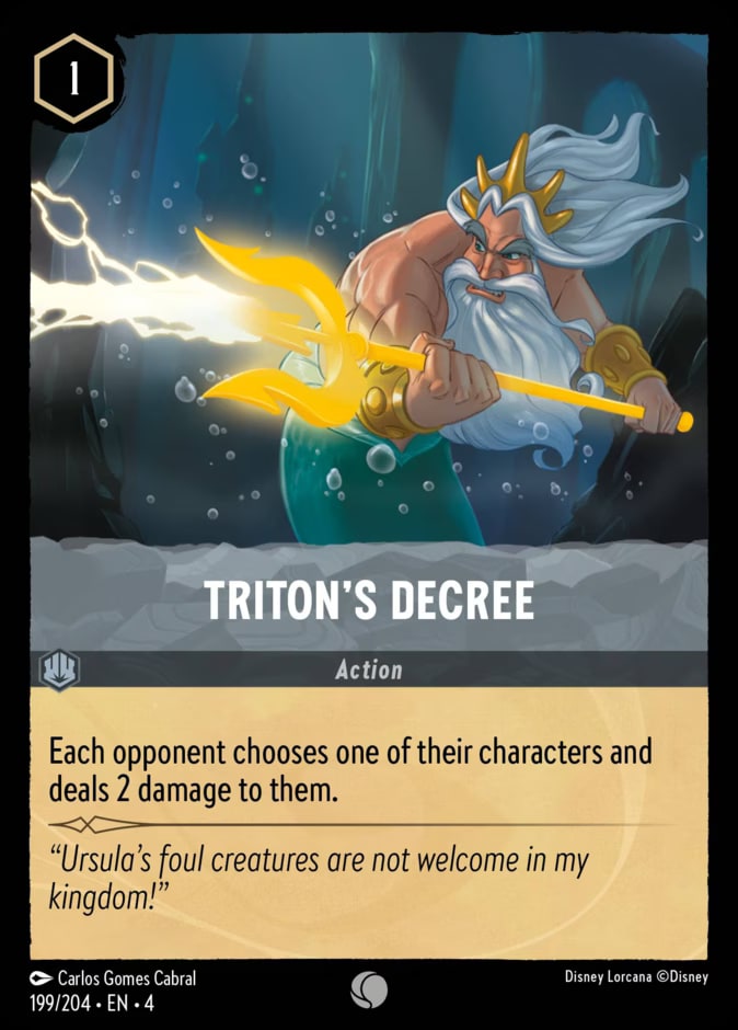 Triton's Decree, Ursula's Return 199/204