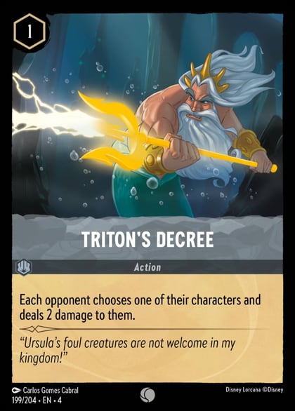 Triton's Decree, Ursula's Return 199/204