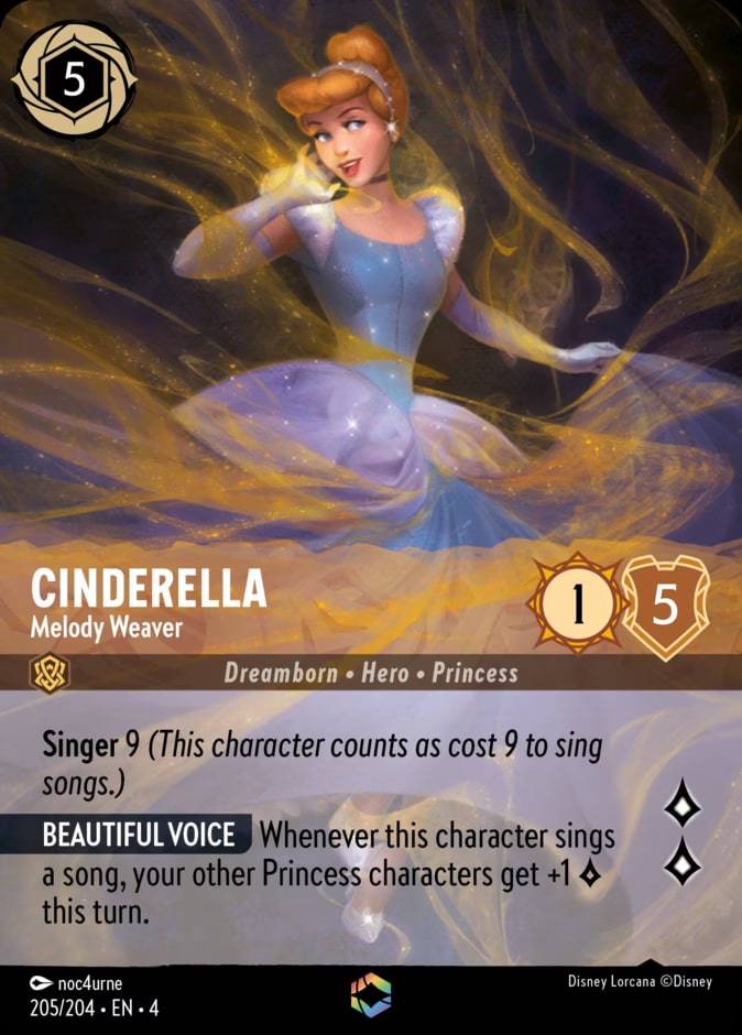Cinderella - Melody Weaver (Enchanted), Ursula's Return 205/204