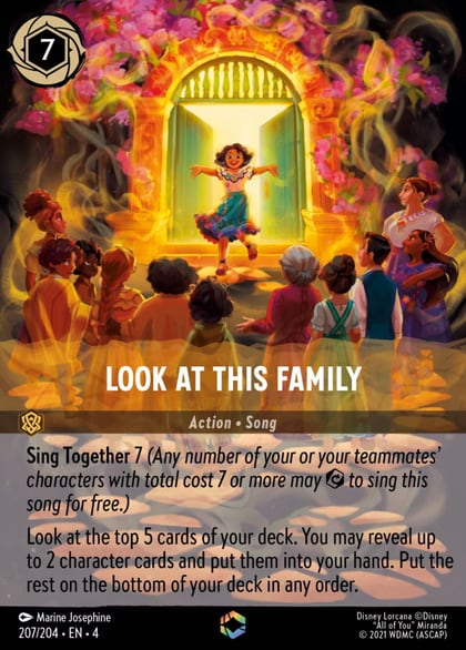 Look at This Family (Enchanted), Ursula's Return 207/204