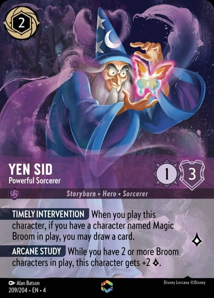 Yen Sid - Powerful Sorcerer (Enchanted), Ursula's Return 209/204