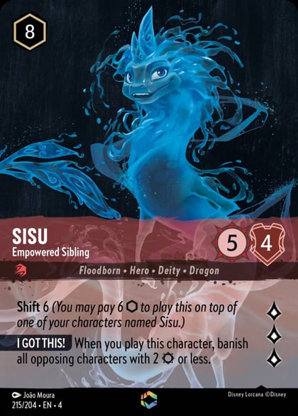 Sisu - Empowered Sibling (Enchanted), Ursula's Return 215/204