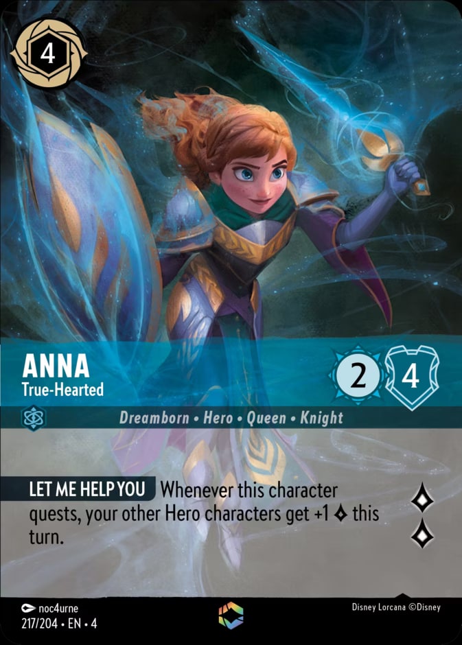 Anna - True-Hearted (Enchanted), Ursula's Return 217/204