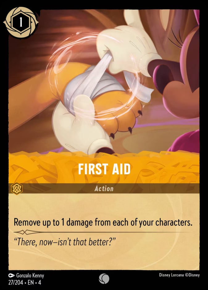 First Aid, Ursula's Return 27/204