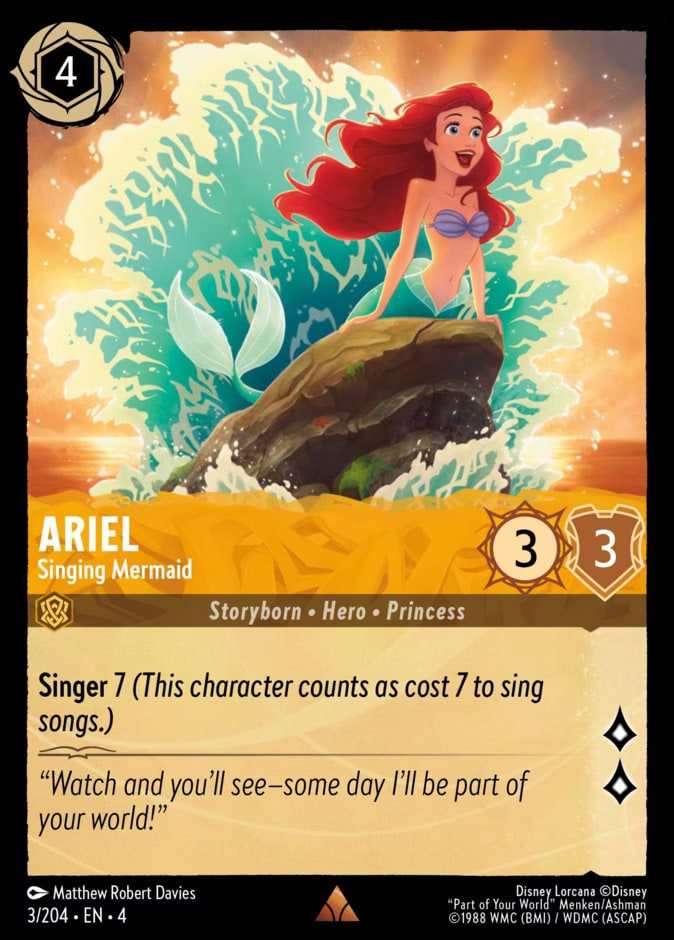 Ariel - Singing Mermaid, Ursula's Return 3/204