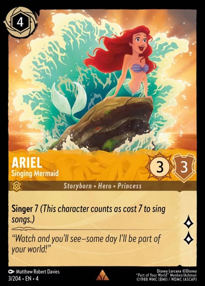 Ariel - Singing Mermaid, Ursula's Return 3/204