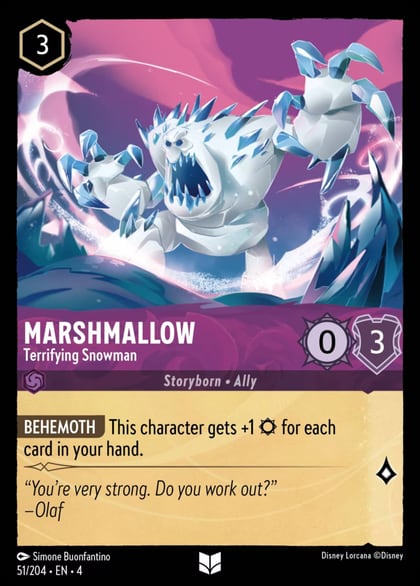 Marshmallow - Terrifying Snowman, Ursula's Return 51/204
