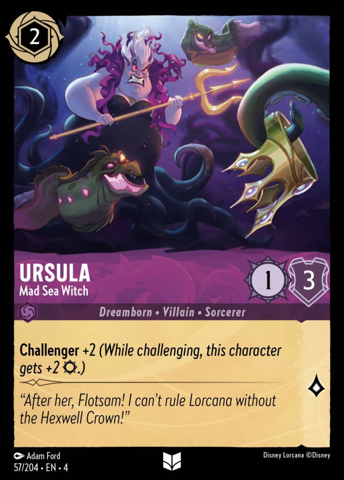 Ursula - Mad Sea Witch, Ursula's Return 57/204