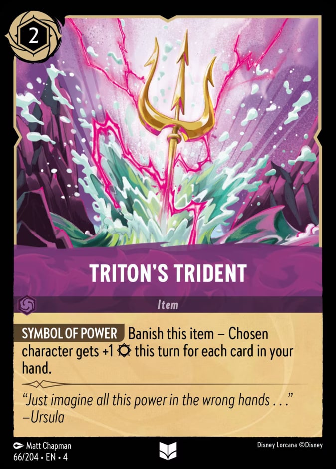 Triton's Trident, Ursula's Return 66/204
