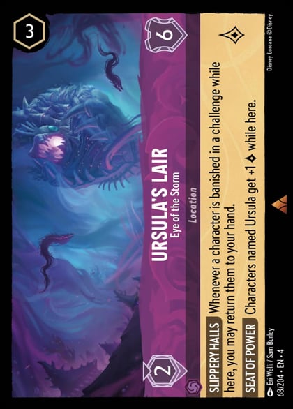 Ursula's Lair - Eye of the Storm, Ursula's Return 68/204