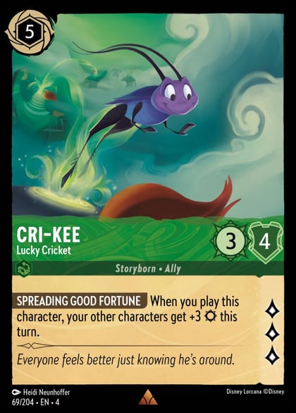 Cri-Kee - Lucky Cricket, Ursula's Return 69/204