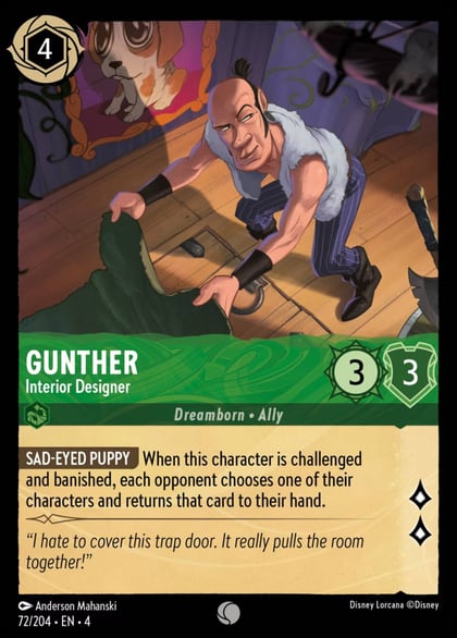 Gunther - Interior Designer, Ursula's Return 72/204