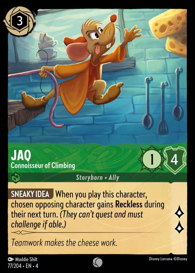 Jaq - Connoisseur of Climbing, Ursula's Return 77/204
